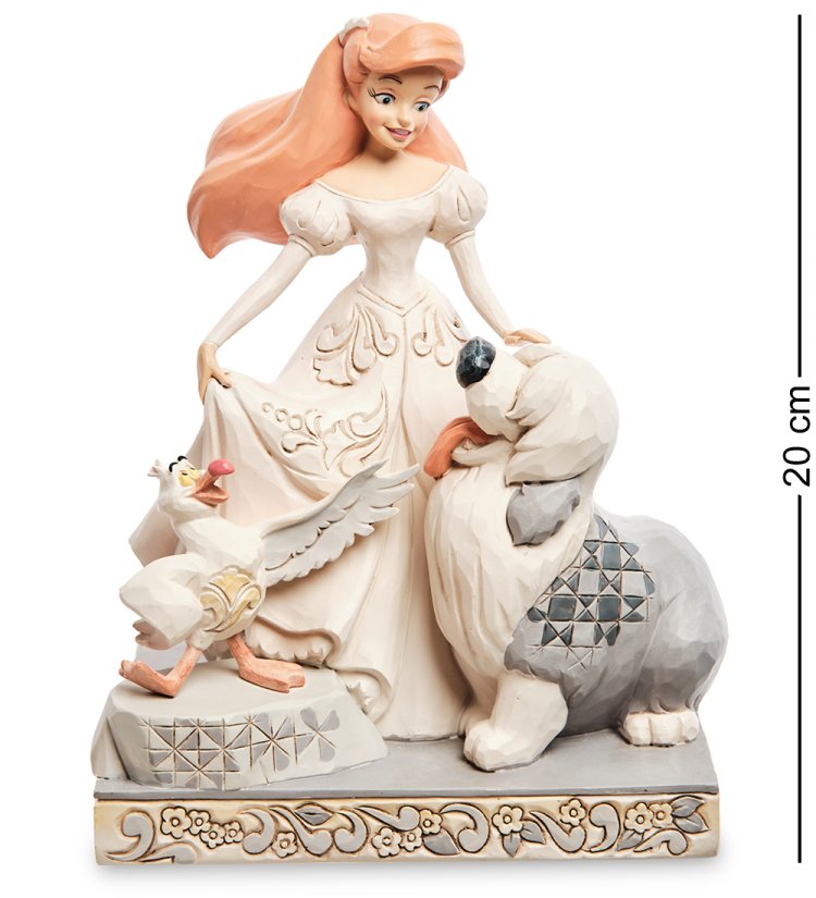 Статуэтка Скаттл и Макс из мультфильма Русалочка Disney Traditions, портретный вид