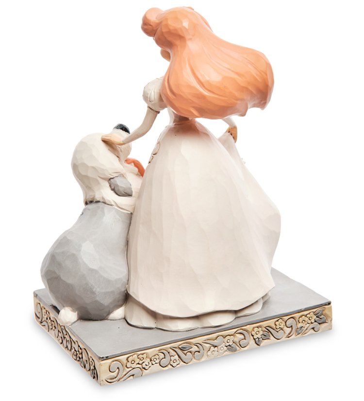 Статуэтка Скаттл и Макс из мультфильма Русалочка Disney Traditions, оборотная сторона