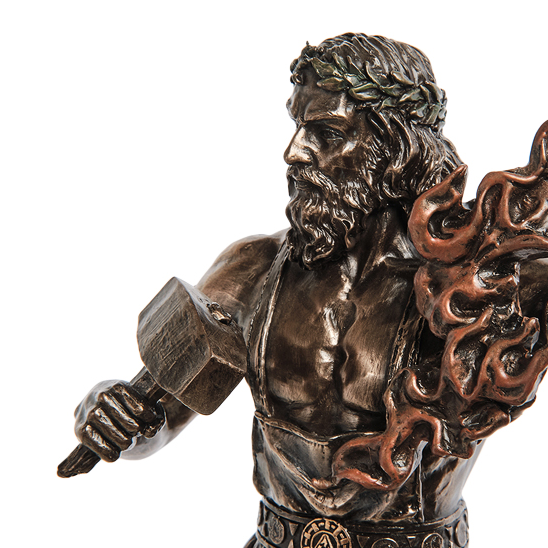 Статуэтка Гефест - бог огня и покровитель кузнечного ремесла Veronese WS-1107, портретный вид