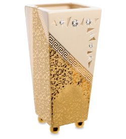 Ваза в виде конуса для цветов из керамики