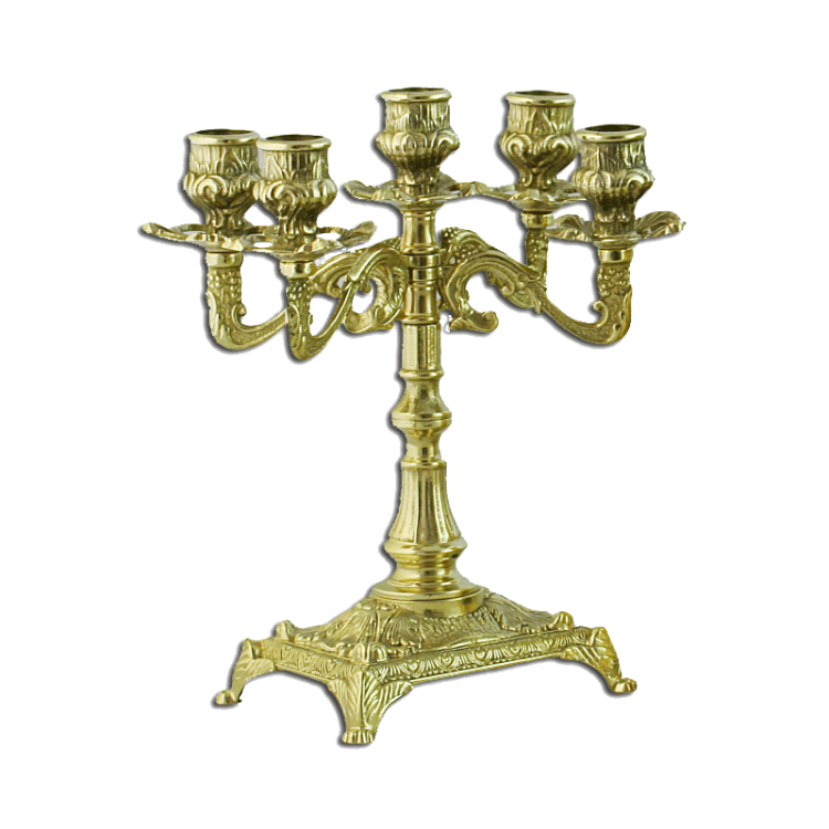 Канделябр на 5 свечей Венеция Alberti Livio AL-80-411