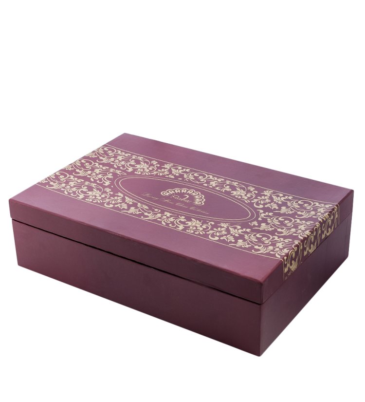 Чайный сервиз из фарфора на 6 персон Фиор Элеганта Pavone AS-68, фотография коробки