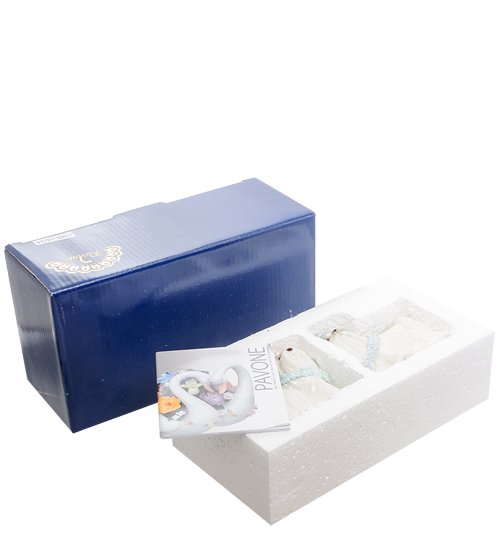 Набор соль-перец Пара белых собак Pavone CMS-14/24, упаковочный вид