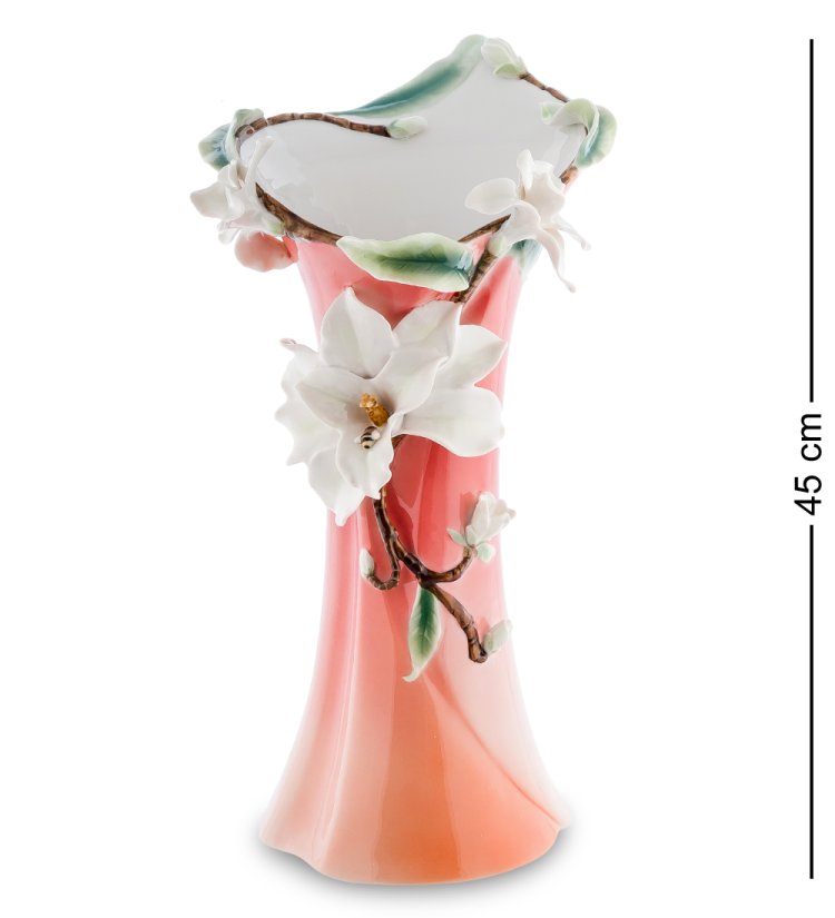 Ваза для цветов из фарфора Магнолия Pavone FM-12