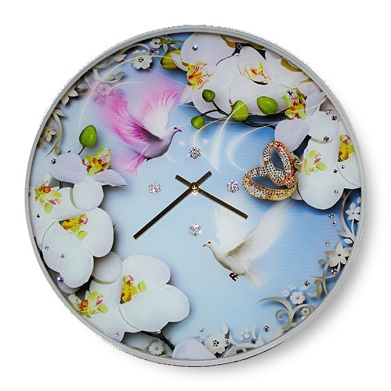 Часы с кристаллами Swarovski - На встречу любви