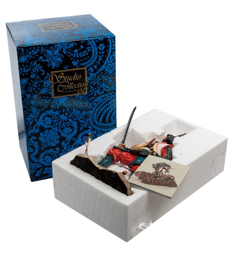 Статуэтка Самурай - Маскировка Veronese WS-741, упаковочный вид