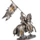 Статуэтка Воин на коне с флагом Veronese WS-811, оборотная сторона
