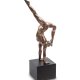 Статуэтка Гимнаст - Стойка на руках Veronese WS-154, оборотная сторона