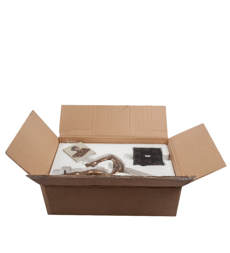 Статуэтка Гимнаст - Стойка на руках Veronese WS-154, упаковочный вид