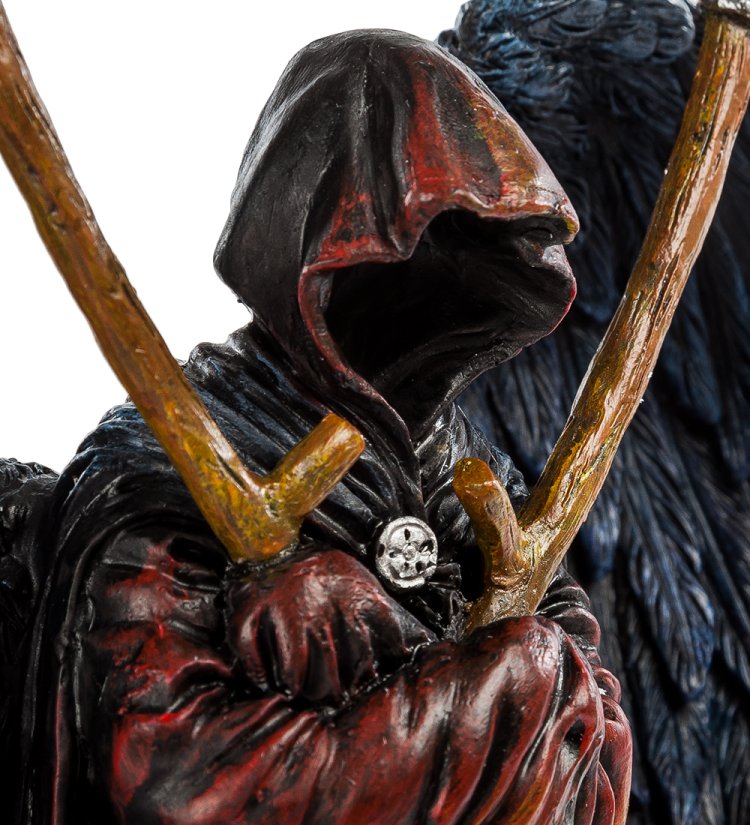 Статуэтка Ангел смерти в огне Veronese WS-665, портретный вид