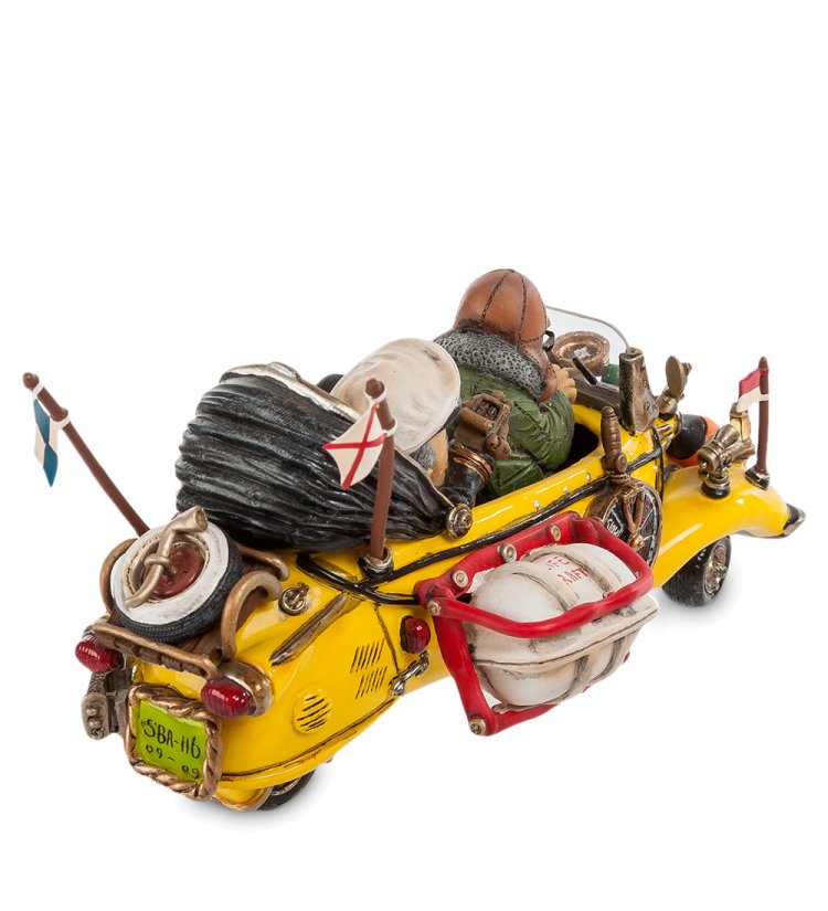 Фигурка Машины Rub a Dab The Comical World of Stratford SCAR-42, оборотная сторона