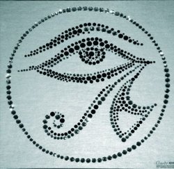 Картина Глаз Гора c кристаллами Swarovski