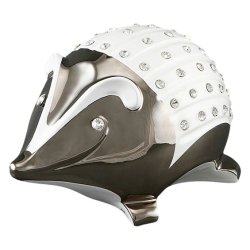 Статуэтка Маленький Ежик с кристаллами - колючками