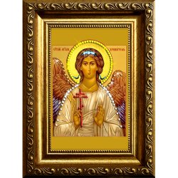 Икона с кристаллами Swarovski - Ангел-Хранитель 2