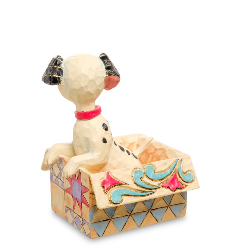 Статуэтка Лакки - Мини Лакки в коробке Disney Traditions, оборотная сторона