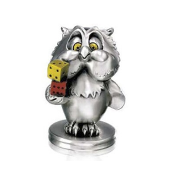 Статуэтка Веселая Сова с кубиками