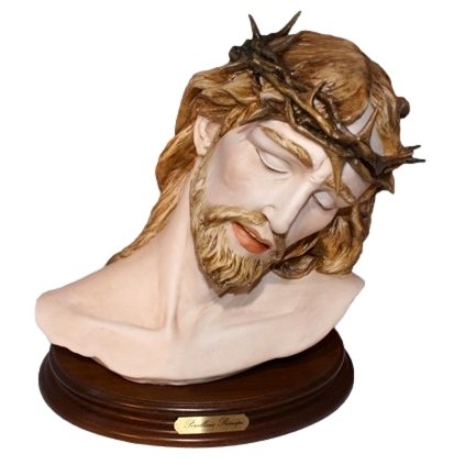 Фарфоровая статуэтка Бюст Христос