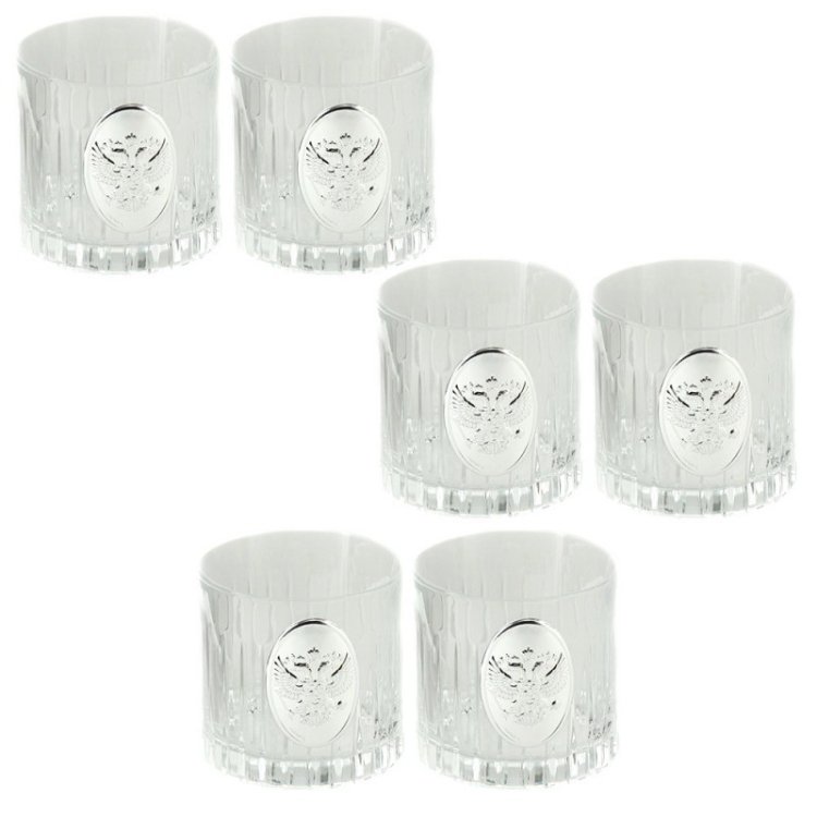 Набор бокалов для виски Теплая компания, с гербом