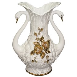 Ваза для цветов Пара лебедей