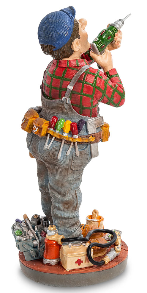 Статуэтка маленькая - Мастер на все руки Parastone PRO-40, оборотная сторона