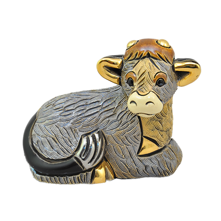 Керамическая статуэтка Бычок рождественский De Rosa DR-3003