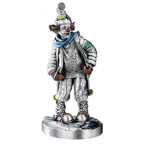 Статуэтка Клоун Лыжник Mida 120247