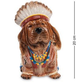 Копилка из керамики Собака - Вождь