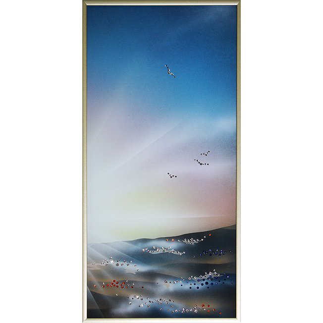 Композиция Морской круиз c кристаллами Swarovski