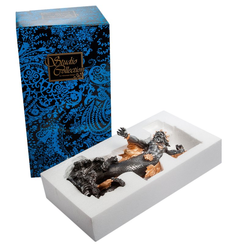 Статуэтка Посейдон на Гребне Волны Veronese WS-02, упаковочный вид