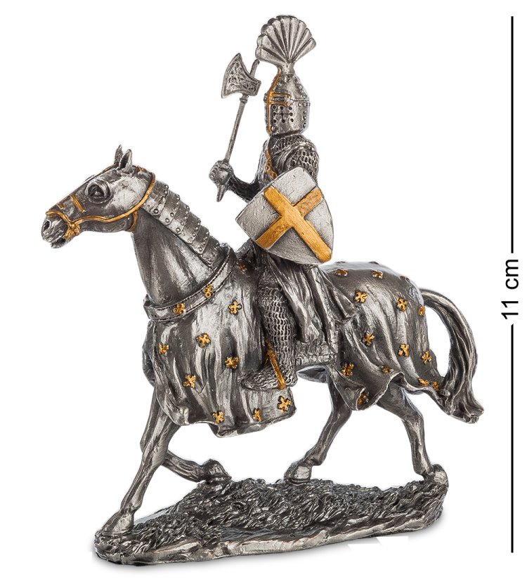 Статуэтка Воин-Рыцарь на коне Veronese WS-810