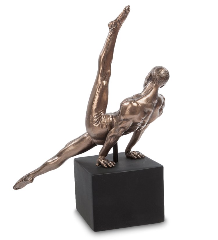 Статуэтка Гимнаст Veronese WS-153, оборотная сторона