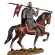 Статуэтка Конный рыцарь крестоносец с щитом Veronese WS-818, оборотная сторона