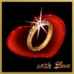 Картина Первый шаг к признанию c кристаллами Swarovski