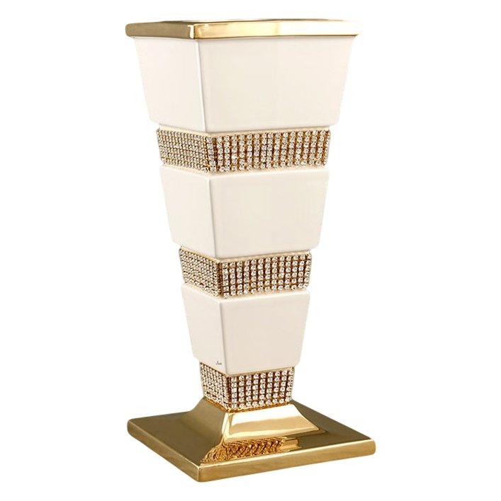 Ваза для цветов с кристаллами Сваровски Precision