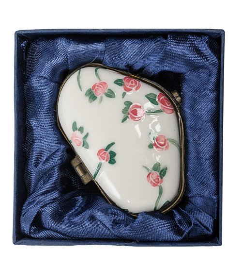 Шкатулка из фарфора Маленькие Розочки Pavone JP-850/ 9, упаковочный вид