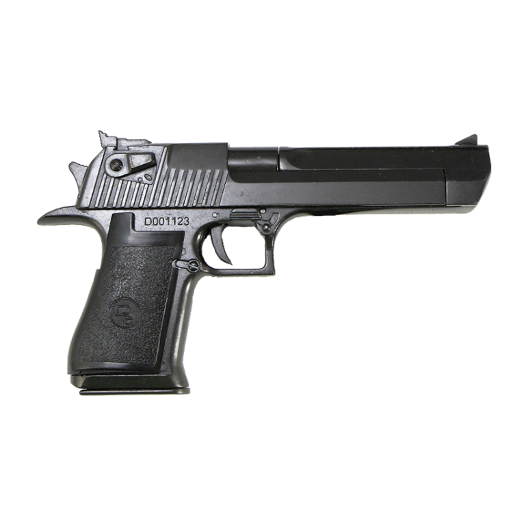 Макет Пистолета Desert Eagle, черный Denix 1123