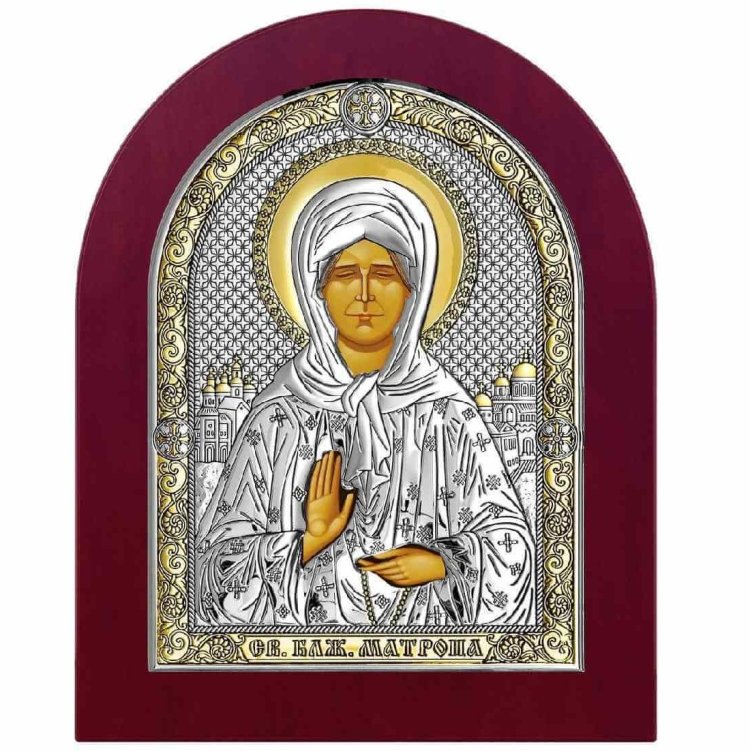 Икона Святая Матрона Московская, Размер: 22х26 см Beltrami 6402/4WO