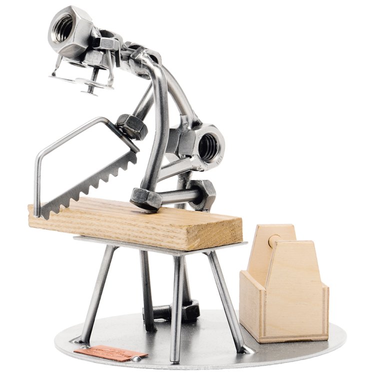 Фигурка из металла Плотник 471 Hinz & Kunst