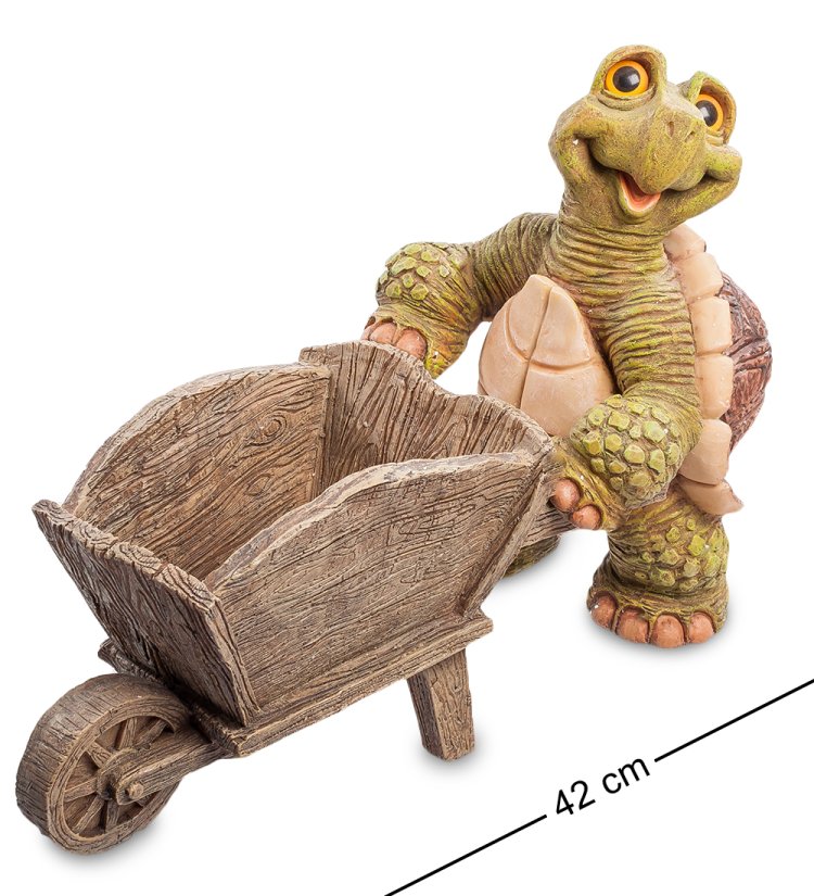 Кашпо Садовник Черепашкин Sealmark GG-4737-ME