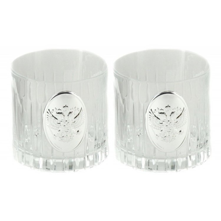 Бокалы для виски Адмирал, с гербом
