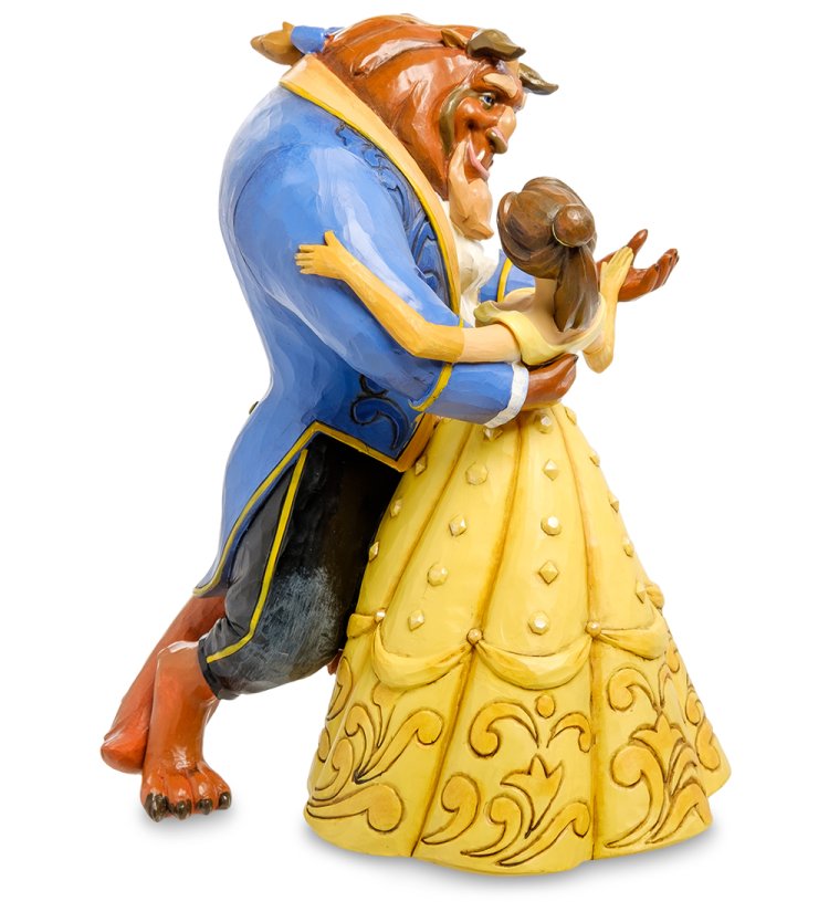 Статуэтка Красавица и Чудовище - Лунный вальс Disney Traditions 905297, оборотная сторона