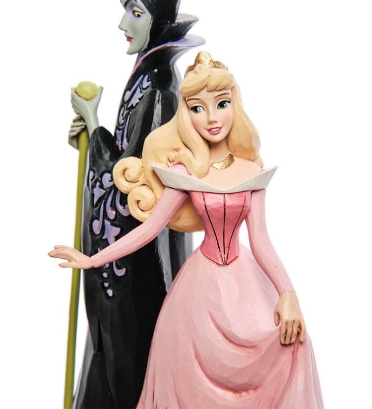 Статуэтка Аврора и Малефисента Disney Traditions, увеличенный вид деталей