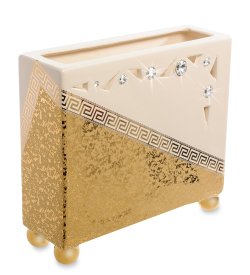 Прямоугольная низкая Ваза для цветов из керамики