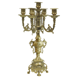 Канделябр на 5 свечей Барокко