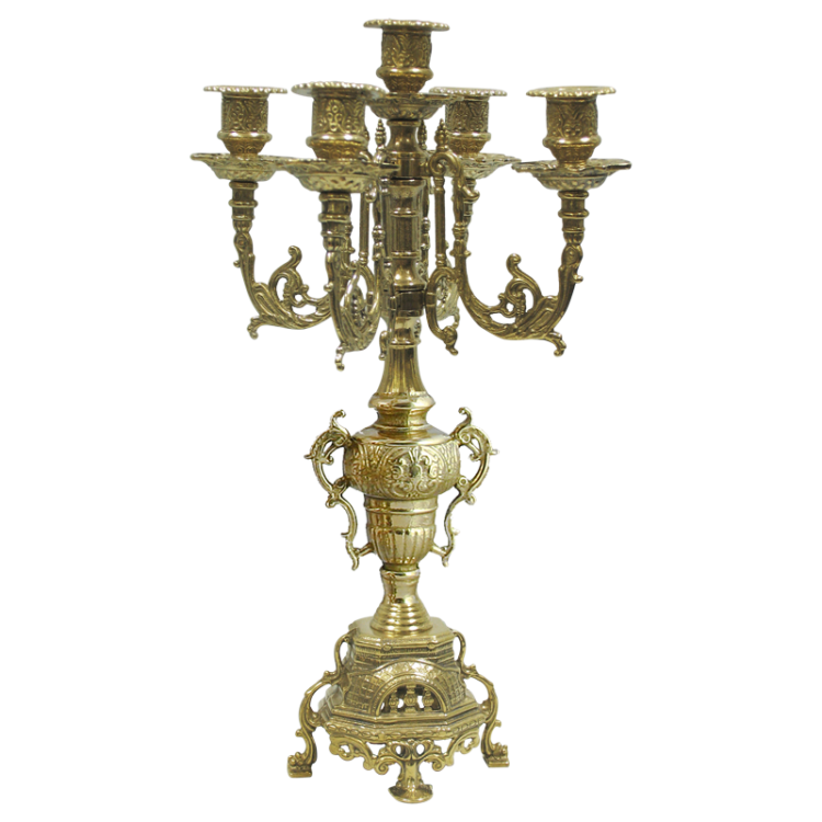 Канделябр на 5 свечей Барокко Alberti Livio AL-82-102