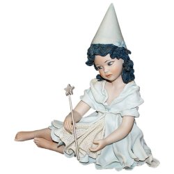 Фарфоровая Статуэтка кукла Фея с волшебной палочкой