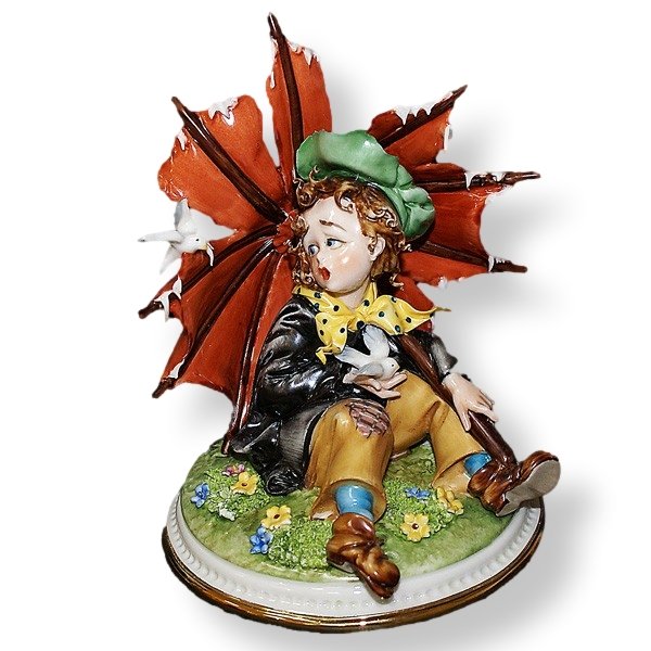 Статуэтка из фарфора После бури