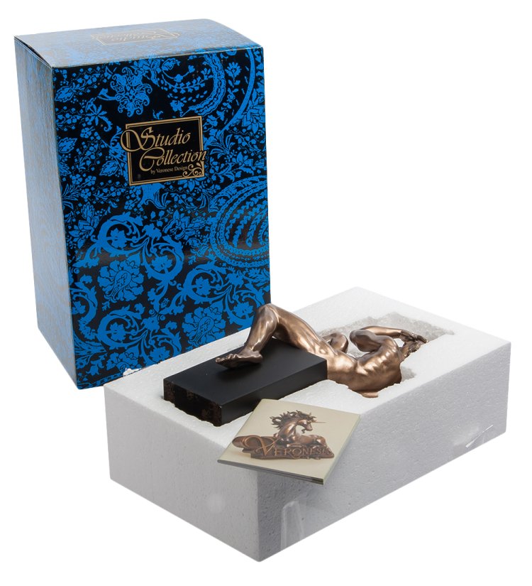 Статуэтка Позирующий Атлет Veronese WS-119, упаковочный вид