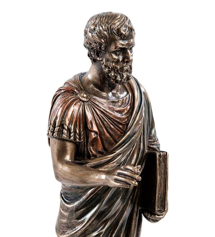 Статуэтка Аристотель Veronese WS-928, портретный вид