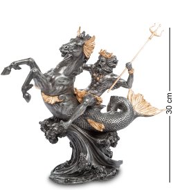 Статуэтка Посейдон - Золотой Трезубец